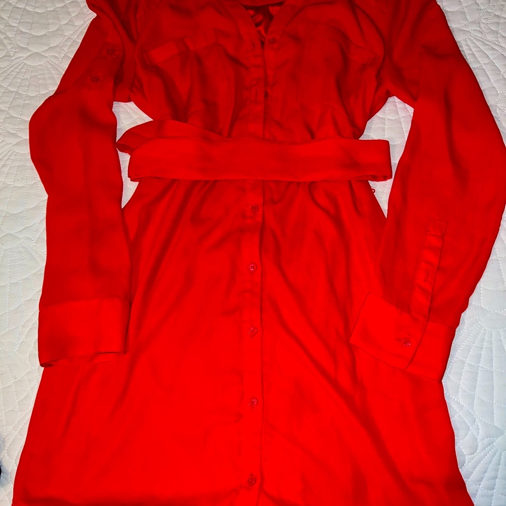 Red dress